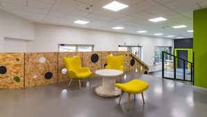 Sala de estar en el lobby
