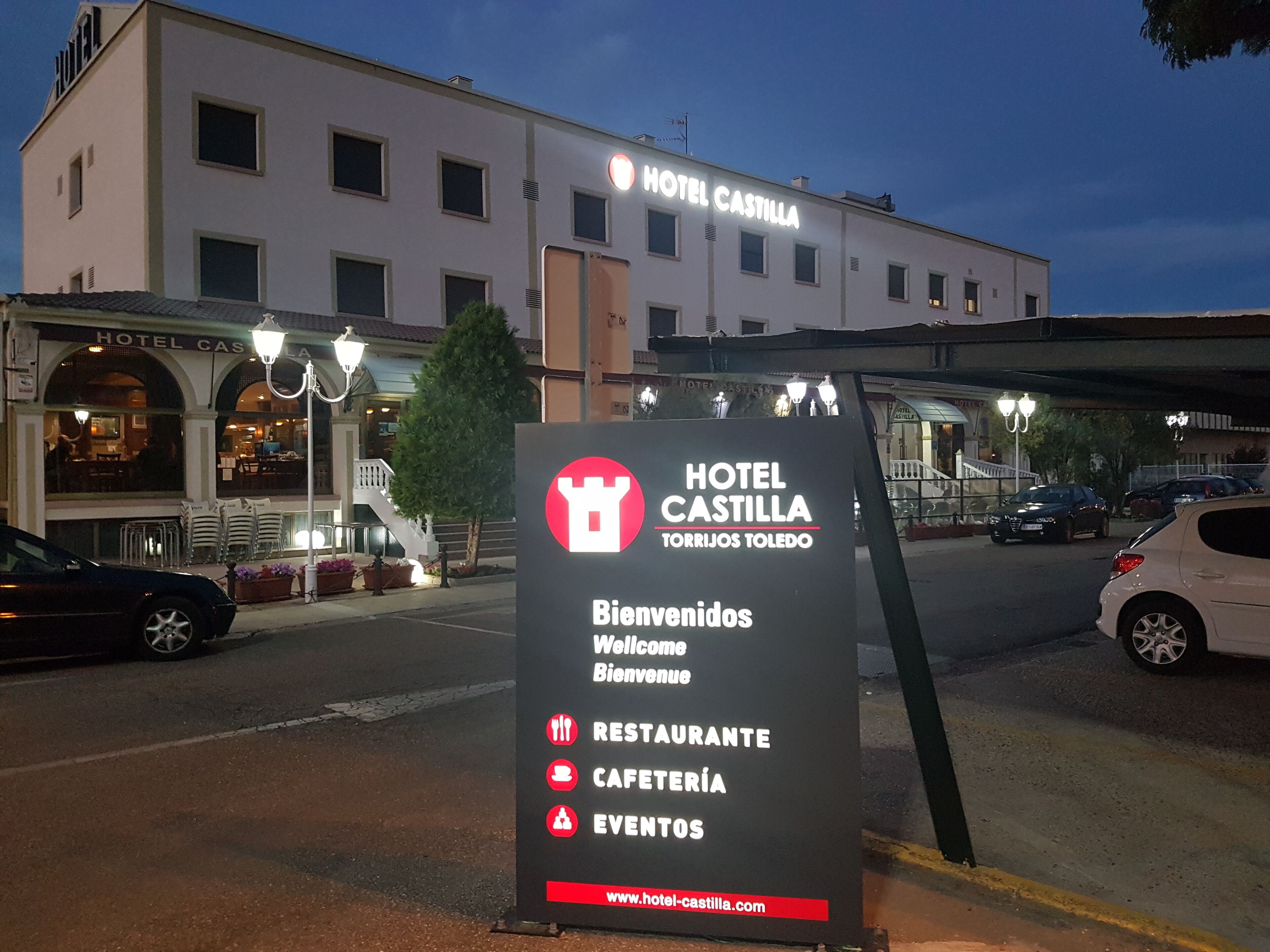 Voorkant van accommodatie