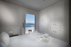 Villa - privat pool - havsutsikt | Utsikt från rummet
