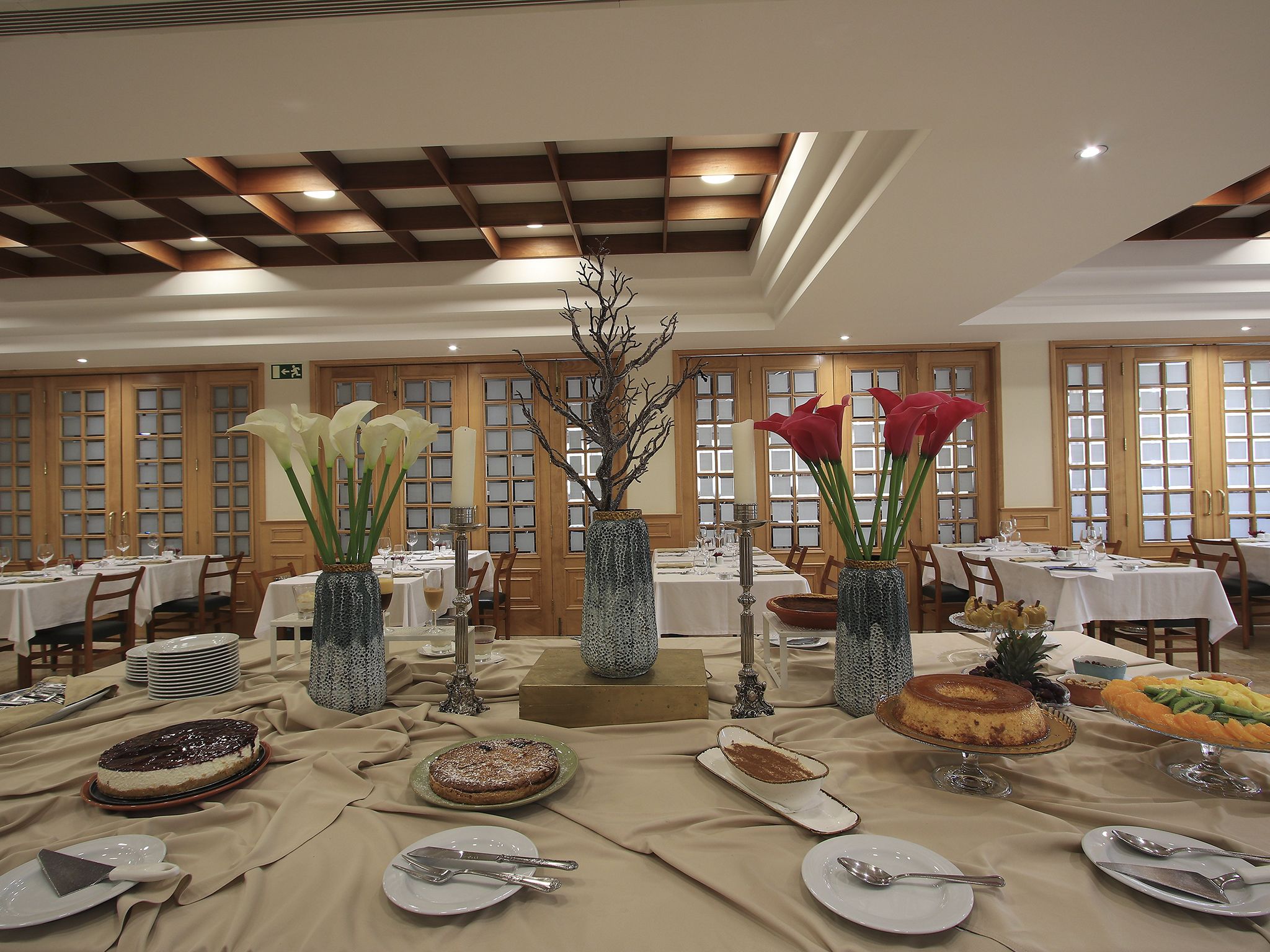 daily buffet breakfast (eur 8 per person)