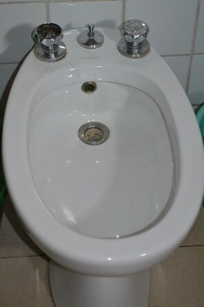 Chambre Standard double | Salle de bain | Douche, serviettes fournies