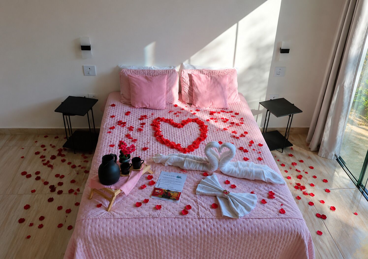 Luxury Cabin, Jetted Tub | 1 bedroom, free WiFi, bed sheets