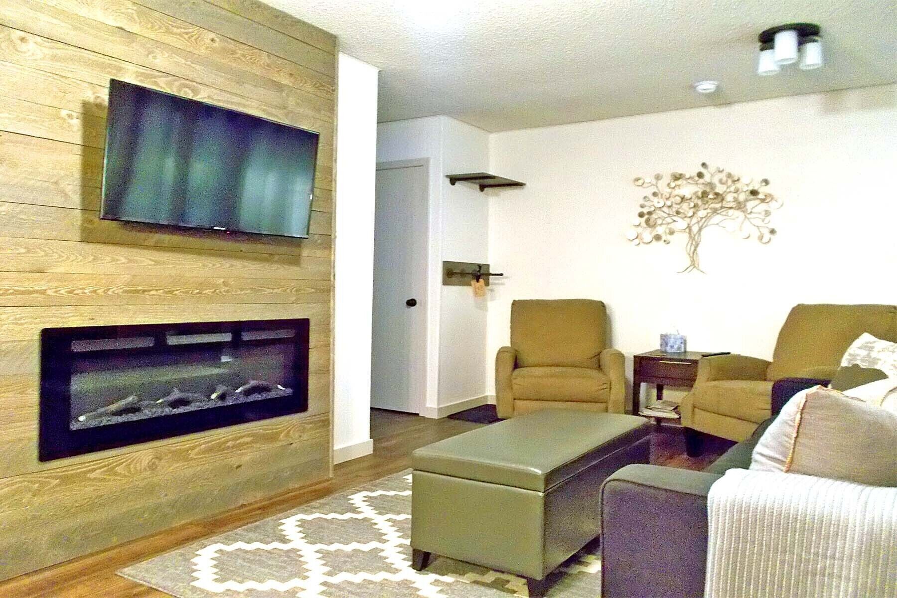 Condo, 2 Bedrooms, 2 Bathrooms (B8) | Living area | Flat-screen TV