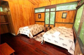 Blackout drapes, bed sheets - Amazon Planet (Tambopata)