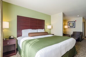Premium bedding, pillow-top beds, desk, laptop workspace - Cobblestone Hotel & Suites - McCook (McCook)