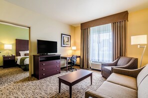 Premium bedding, pillowtop beds, desk, laptop workspace - Cobblestone Hotel & Suites - McCook (McCook)