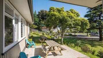 Park House, 4 Bedrooms (2 Queen and 5 Single) | Terrace/patio