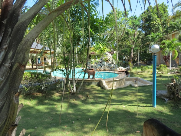 Deluxe House, 2 Bedrooms, Kitchenette, Poolside | View from room