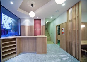 Interior entrance