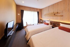 ตู้นิรภัยในห้องพัก, โต๊ะทำงาน, Wi-Fi ฟรี, ผ  ้าปูที่นอน