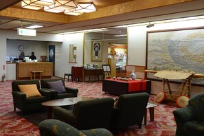 Sala de estar en el lobby