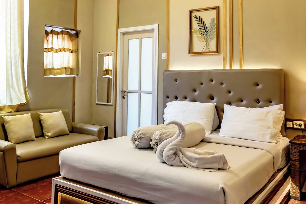 Quarto exclusivo | Escrivaninha, Wi-Fi de cortesia