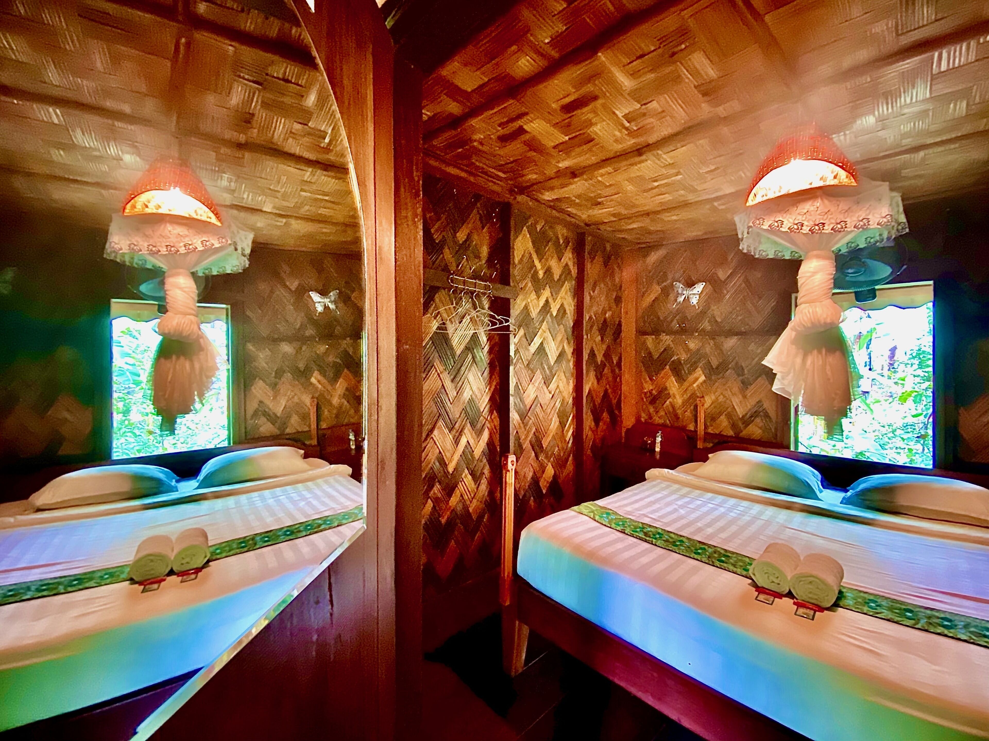 bungalow gardenview double | 1 bedroom, egyptian cotton sheets, free wifi, bed sheets