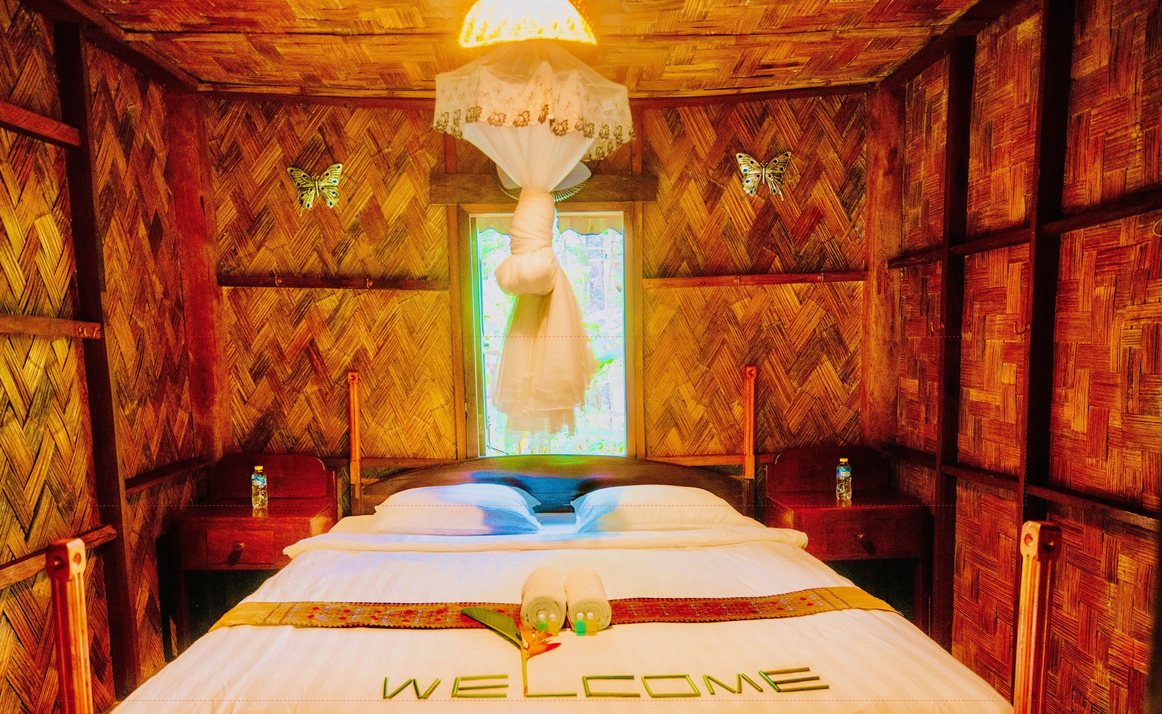 bungalow gardenview double | 1 bedroom, egyptian cotton sheets, free wifi, bed sheets