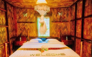 1 bedroom, Egyptian cotton sheets, free WiFi, bed sheets - SpringRiver Resort (Kong Lor)