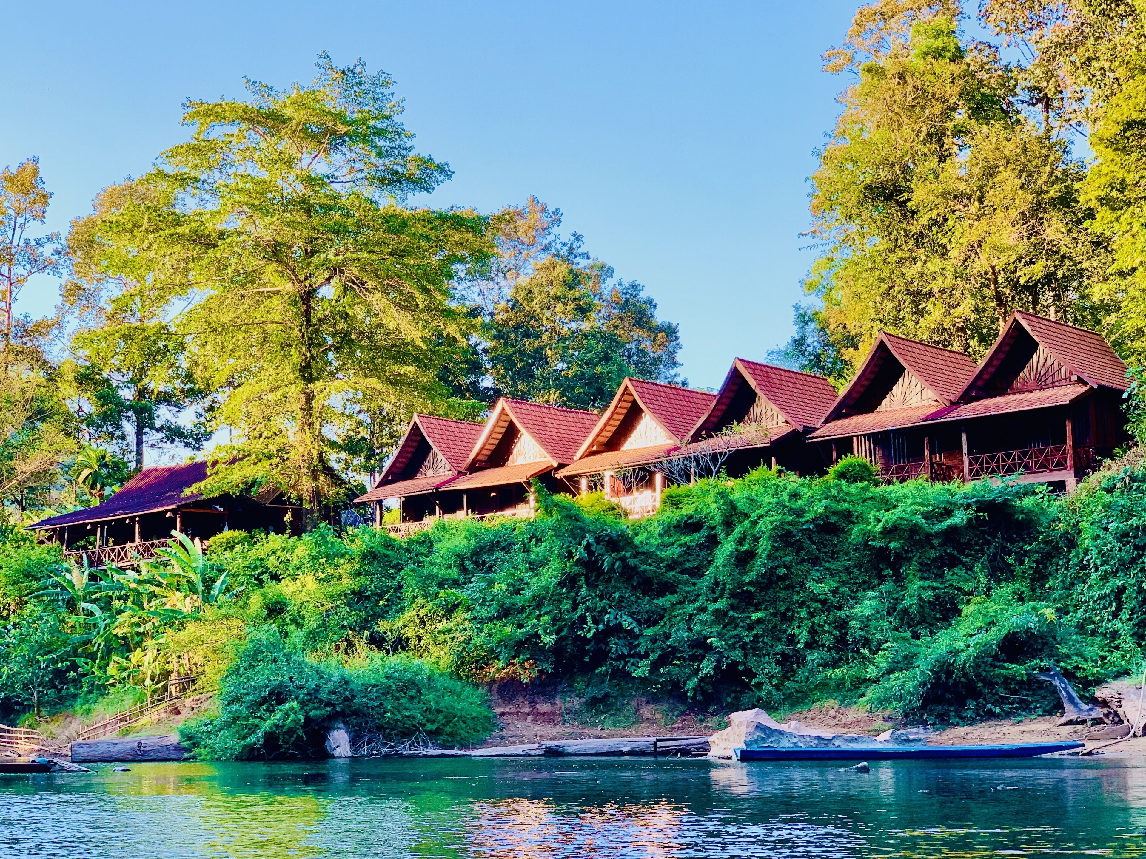 洋房, 河景 (Aircon) | 1 間臥室、埃及棉床單、免費無線上網、床單