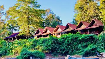 Bungalow, Flussblick (Aircon) | 1 Schlafzimmer, Bettwäsche aus ägyptischer Baumwolle, kostenloses WLAN