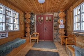 Sauna - Kuukkeli Apartments Tokka (Saariselka)