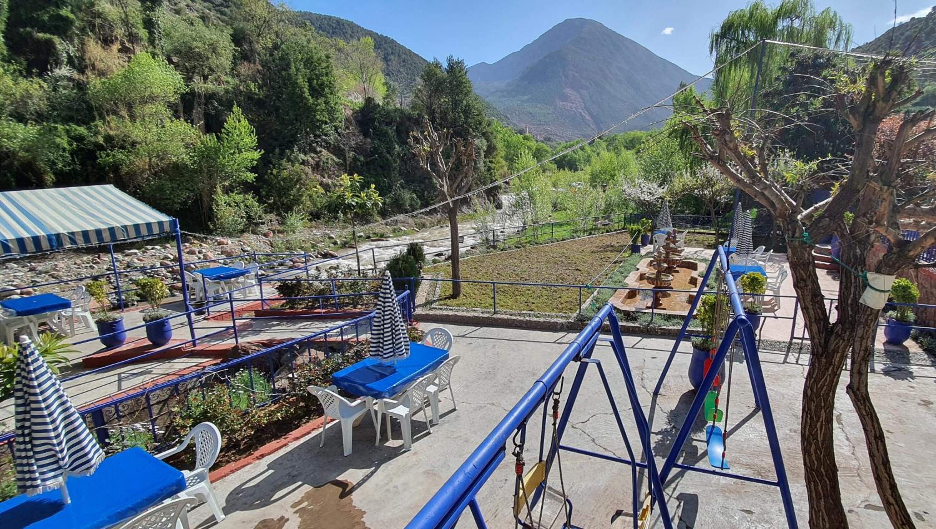 breakfast, lunch, dinner served; moroccan cuisine, garden views