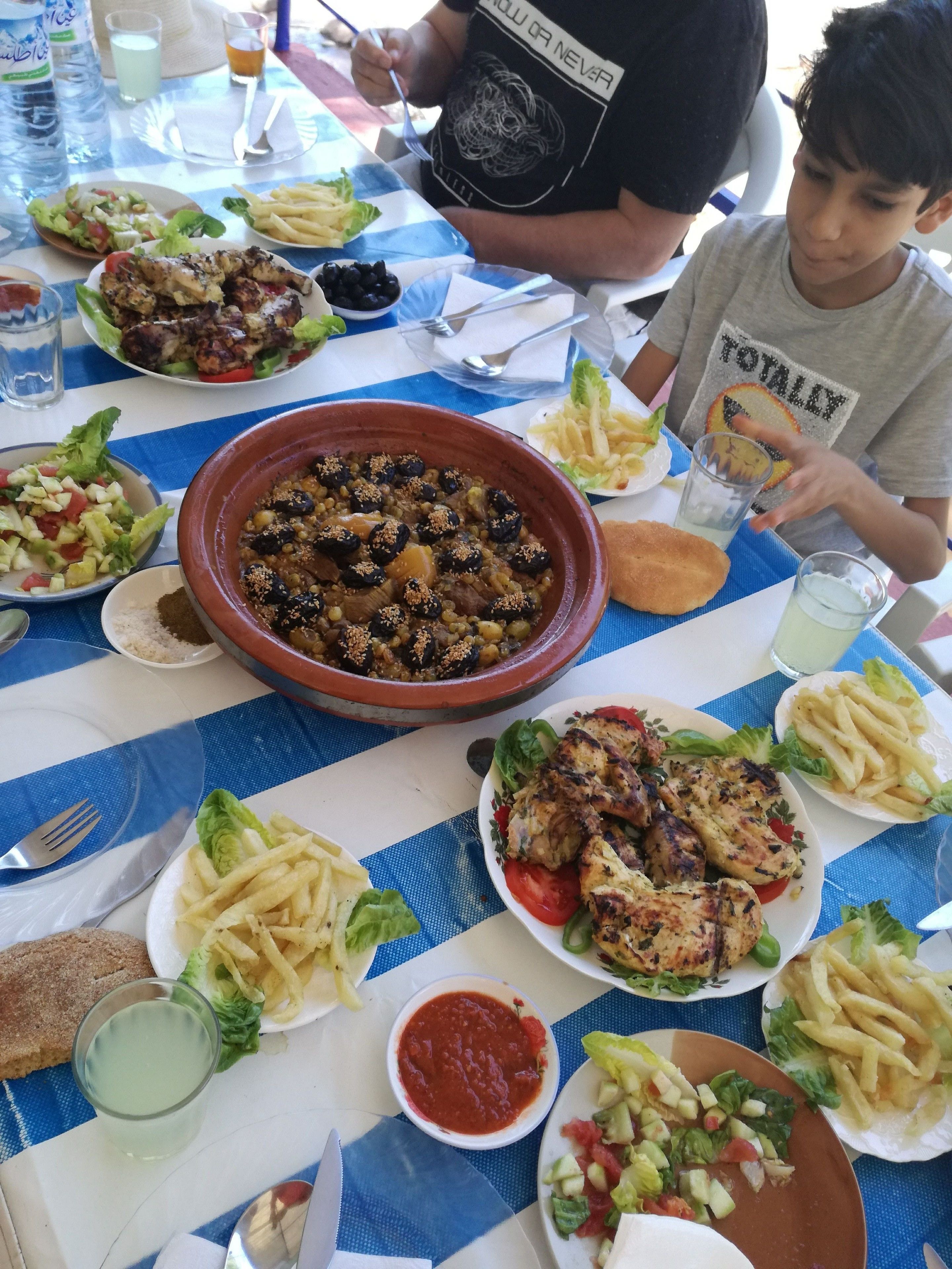 breakfast, lunch, dinner served; moroccan cuisine, garden views