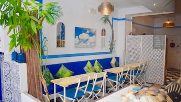 Zona de estar del vestíbulo