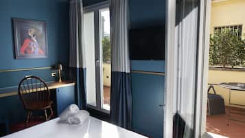 Superior Double Room, Terrace | Premium bedding, down comforters, in-room safe, individually furnished