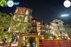 Façade de l’hébergement 