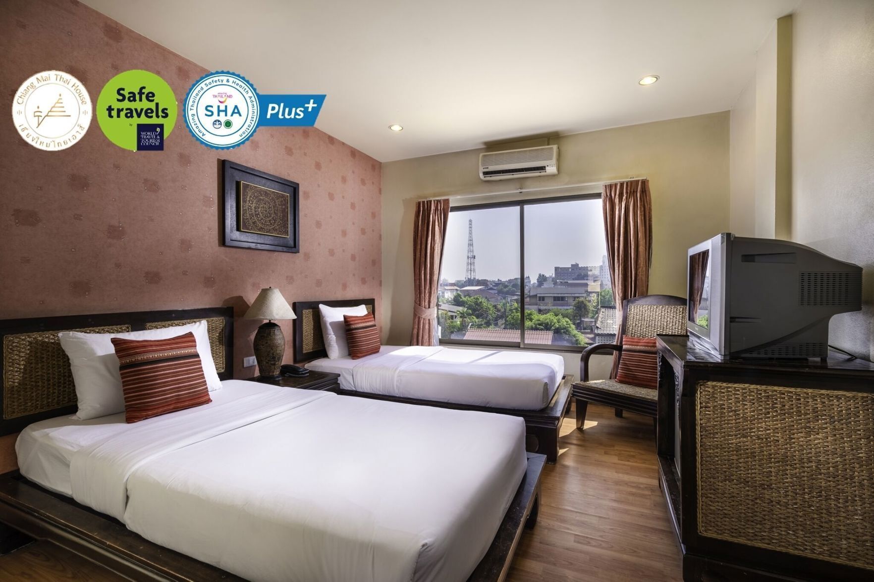 Individually decorated, free WiFi, bed sheets