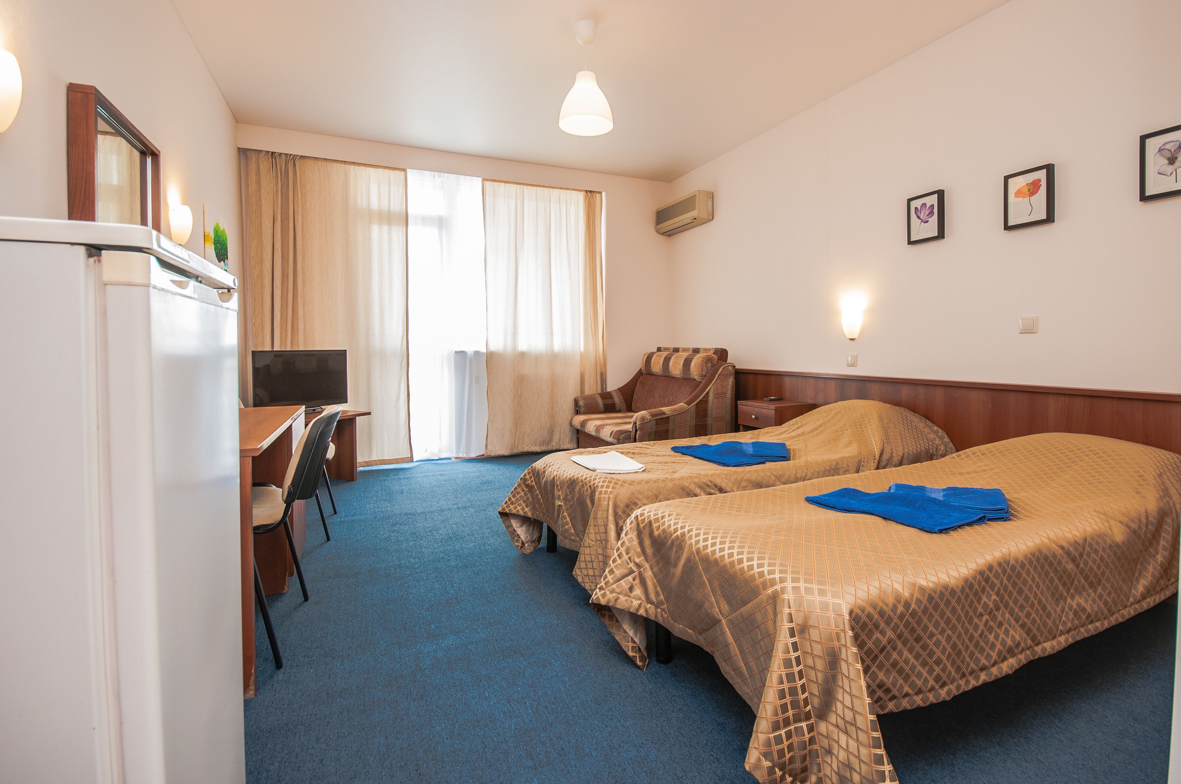 舒適雙人或雙床房