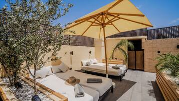 Terrasse sur le toit