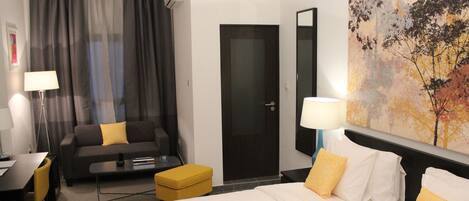 Luxury Double Room | 1 bedroom, premium bedding, minibar, in-room safe