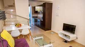 Living area - New Day Apartments (Anarvagos)