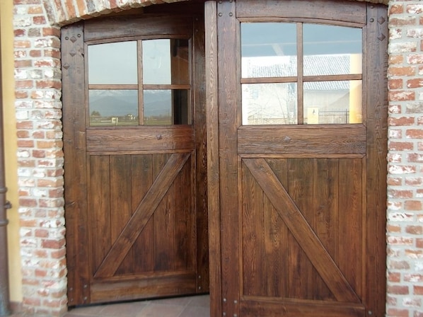 Entrée de l’hébergement