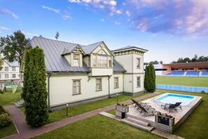 Fassade der Unterkunft