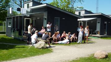 Ferienhaus, 2 Schlafzimmer, Kochnische | Terrasse/Patio