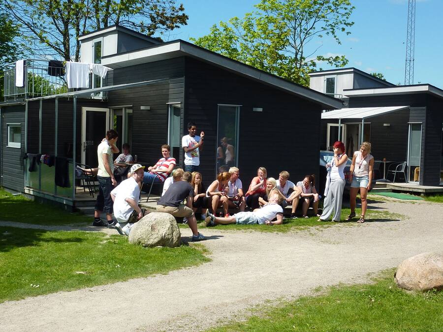 Hus, 2 soverom, tekjøkken | Terrasse/patio