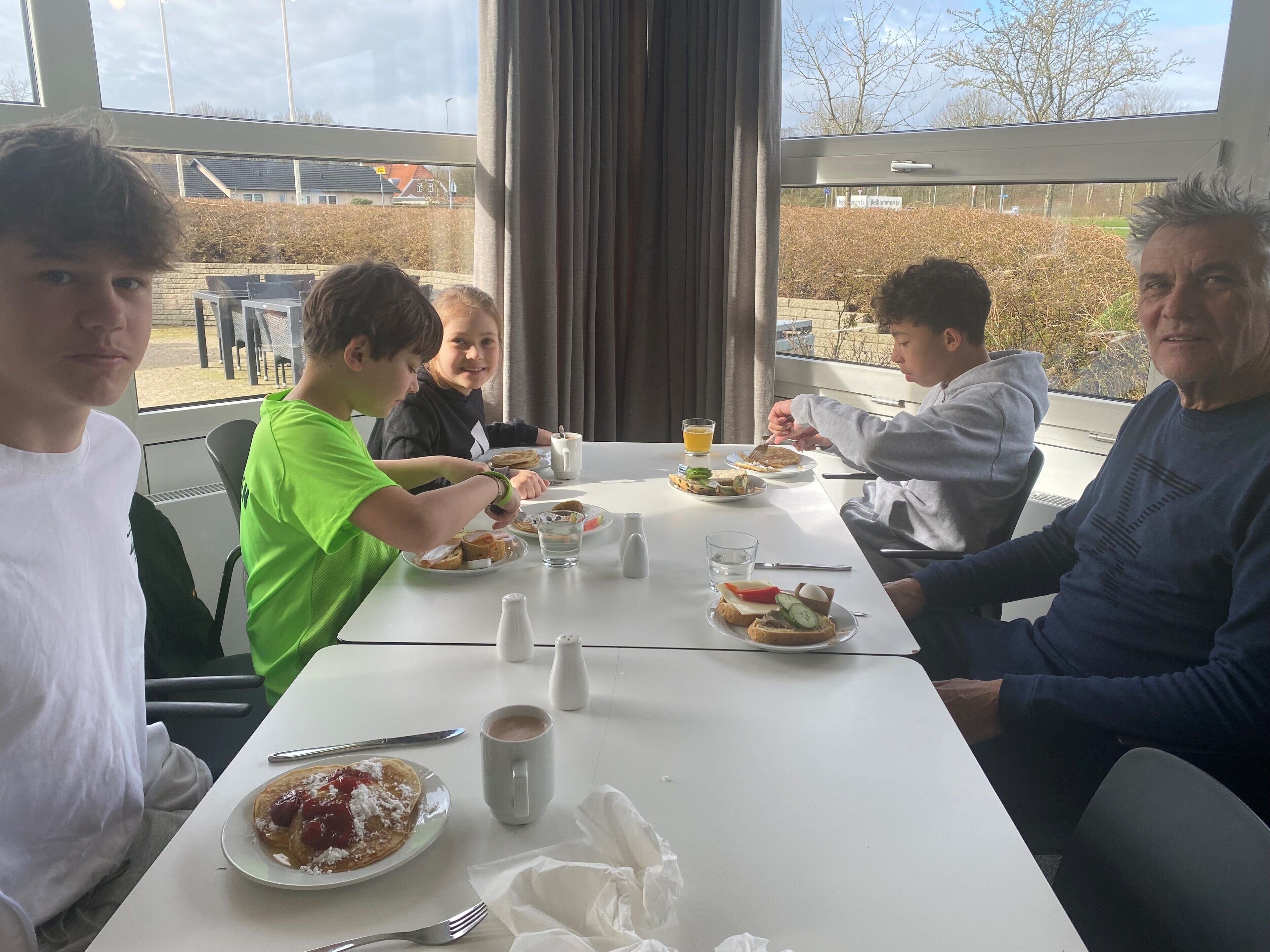 Frokostbuffé er inkludert hver dag