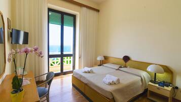 Standard-Doppelzimmer zur Einzelnutzung, Balkon, Meerseite