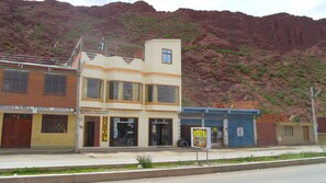 Fassade der Unterkunft