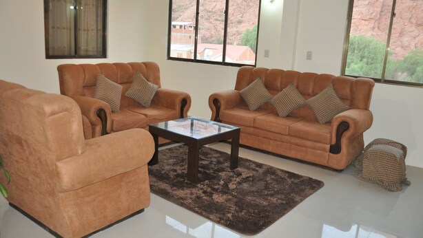 Sala de estar en el lobby