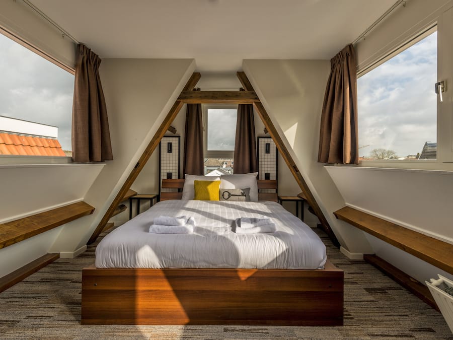 Deluxe Double Room, 1 Katil Kelamin (Double) | Peti besi dalam bilik, langsir/tirai gelap terus, Wi-fi percuma