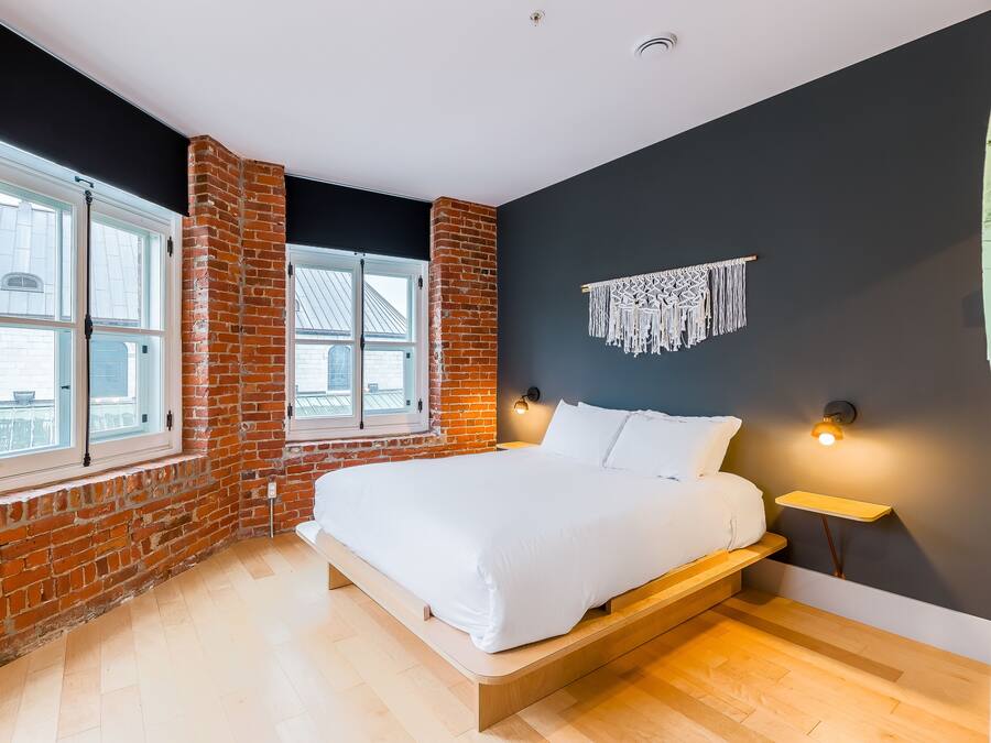 Apartamento, 2 quartos, vista para a cidade (T301) | Vista do quarto