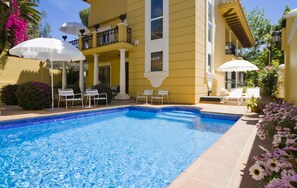 Fassade der Unterkunft