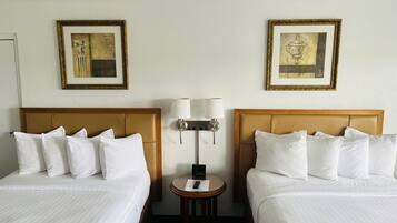 Egyptian cotton sheets, premium bedding, memory-foam beds, desk