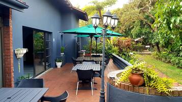 Fachada de la propiedad