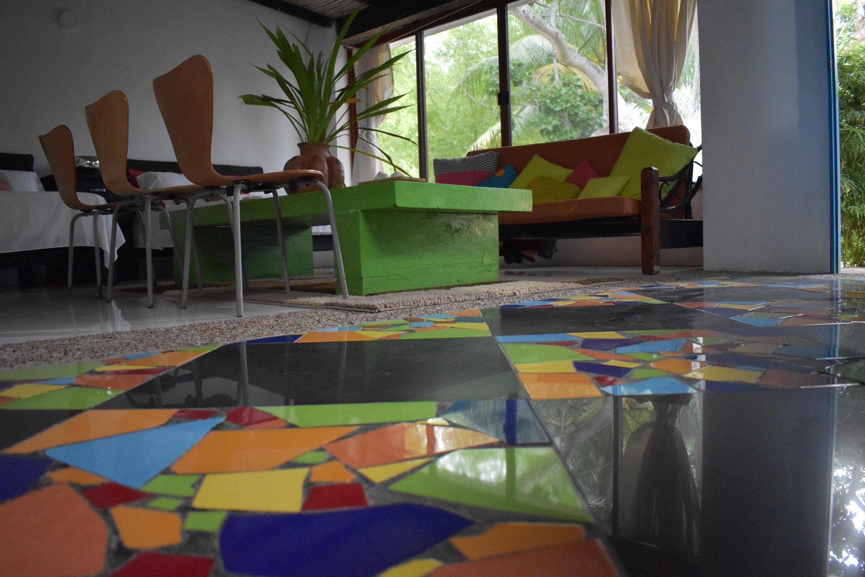 Design Studio, 1 Bedroom, Patio, Courtyard Area | Individually decorated, individually furnished, desk