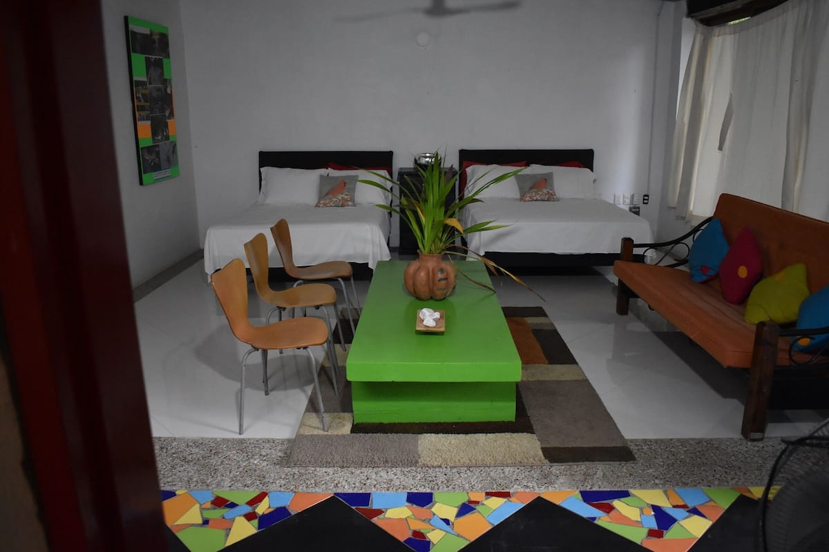 Design Studio, 1 Bedroom, Patio, Courtyard Area | Desk, individually decorated, individually furnished