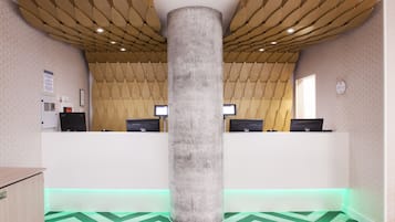 Interior entrance