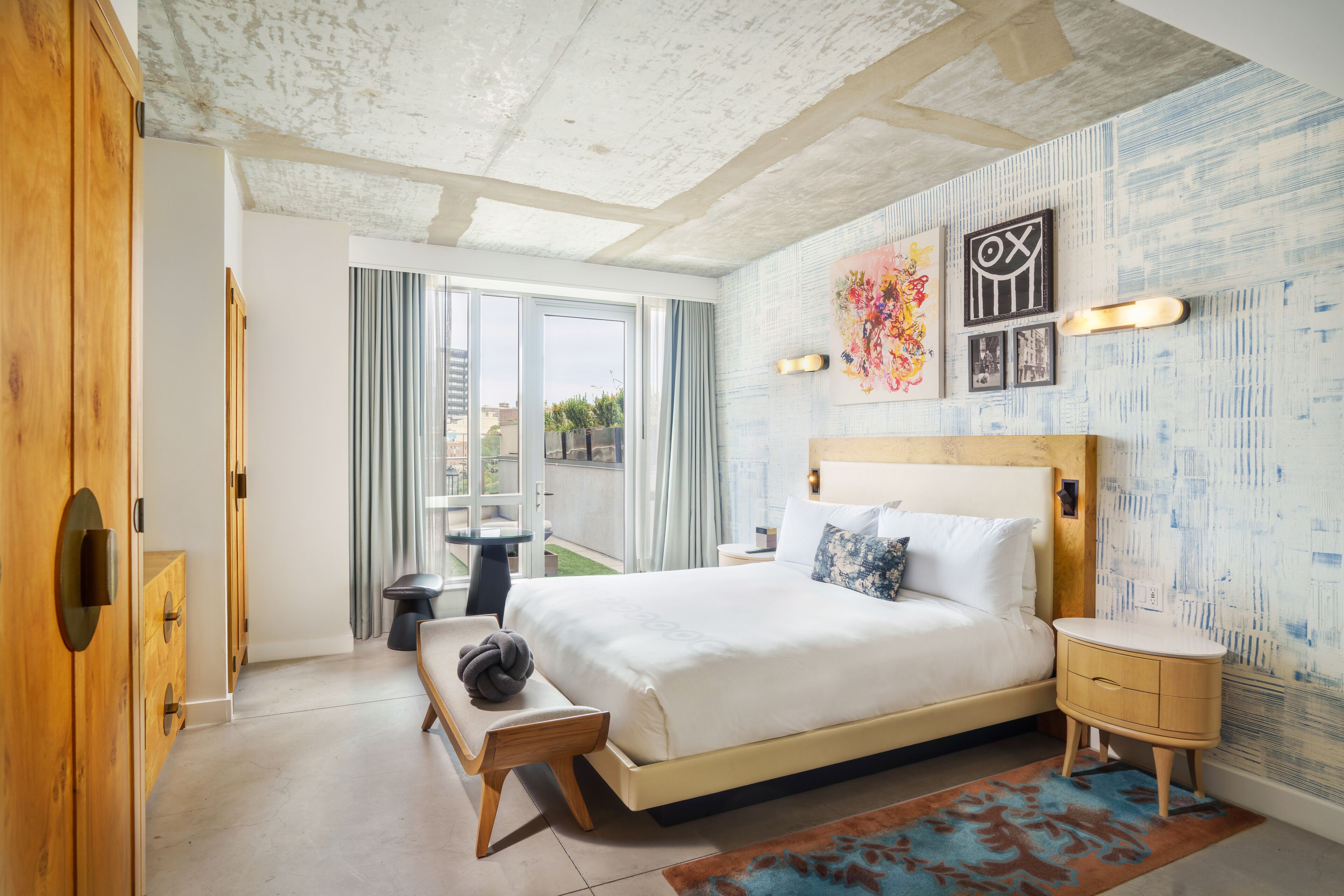 Suite (Manhattan Bridge View) | 高級寢具、特厚豪華床墊、房內夾萬、獨特設計