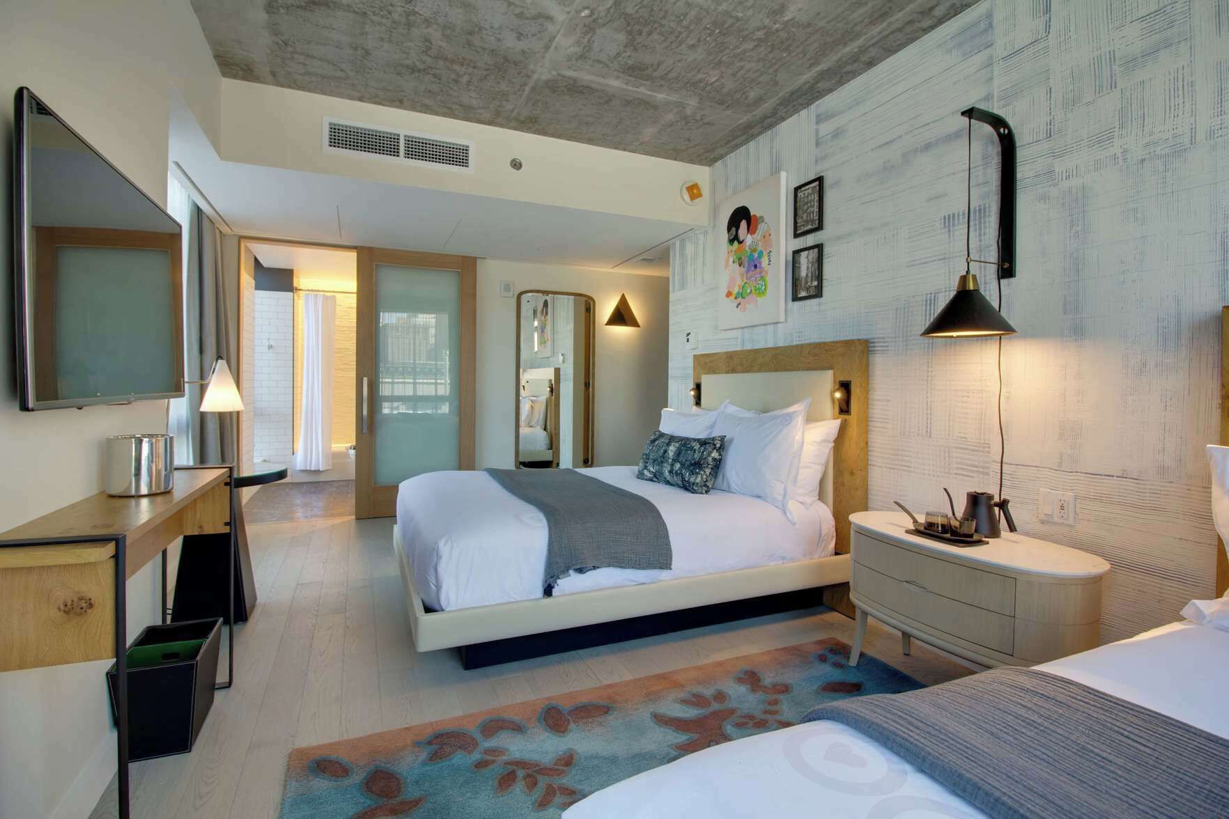 Premium bedding, pillowtop beds, in-room safe, individually decorated